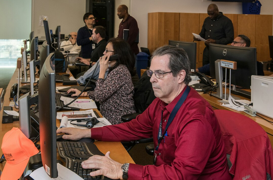 cybersecurity team reviewing code