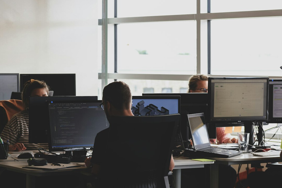 corporate software development team