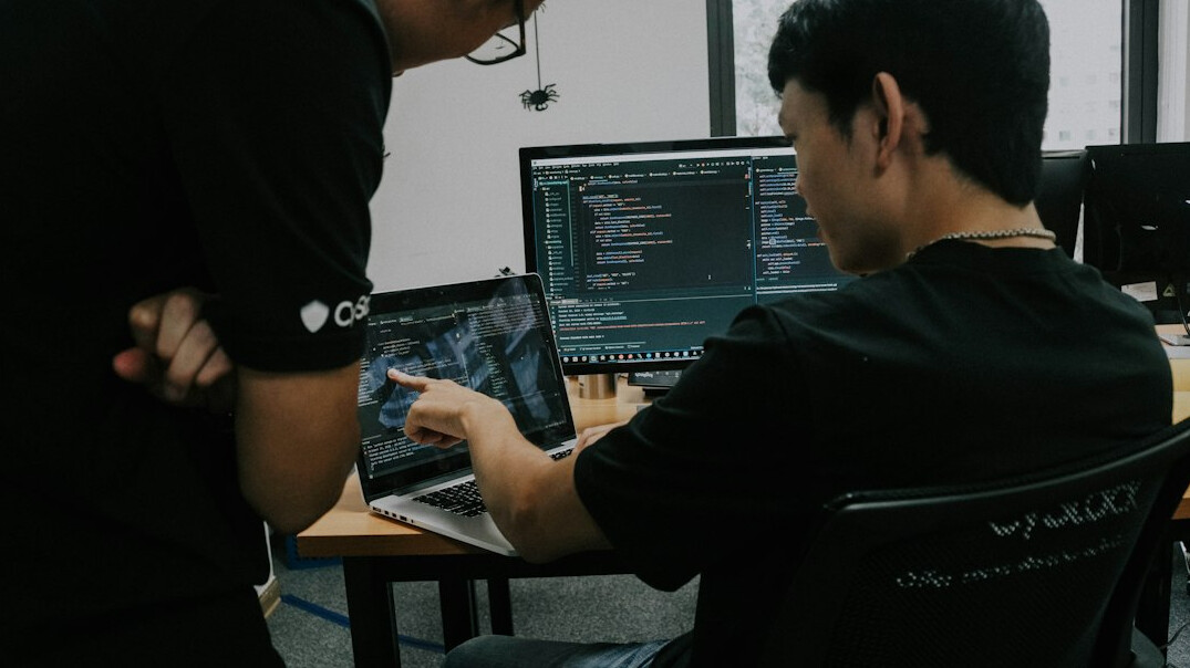 team of programmers collaborating